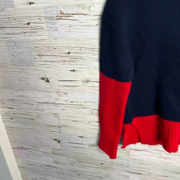 Sundry red blue sweater size medium - Picture 2 of 9